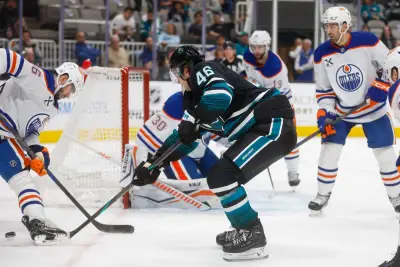 San Jose Sharks’ defense gets offensive in loss to Edmonton Oilers