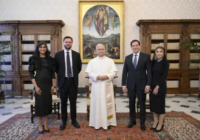Pope Leo meets with Vance, who delivers an invitation to visit the White House