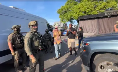 An immigration raid at a San Diego restaurant leads to a chaotic scene