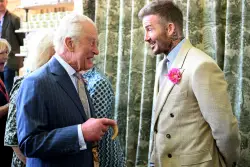King Charles rebuffs Prince Harry by bonding with David Beckham